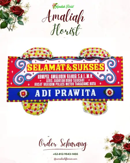 Papan Bunga Ucapan Selamat Inhil